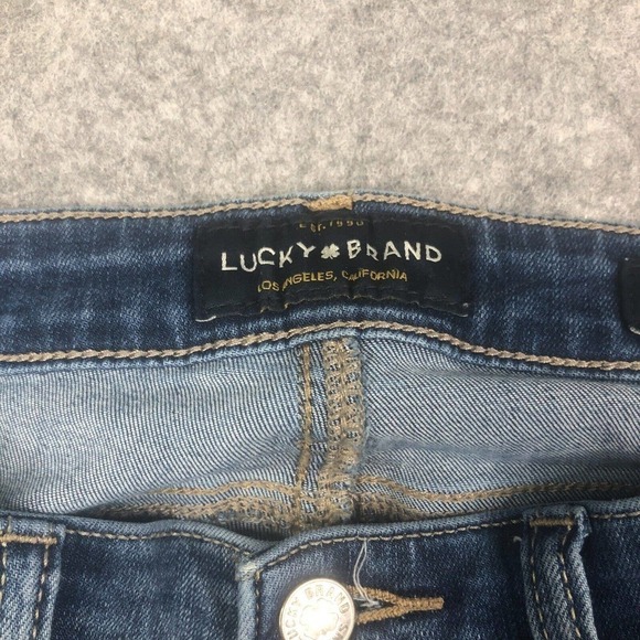 Lucky Brand Jeans Womens 6 / 28 Stretch Ava Skinny Medium Wash Denim - Picture 4 of 12